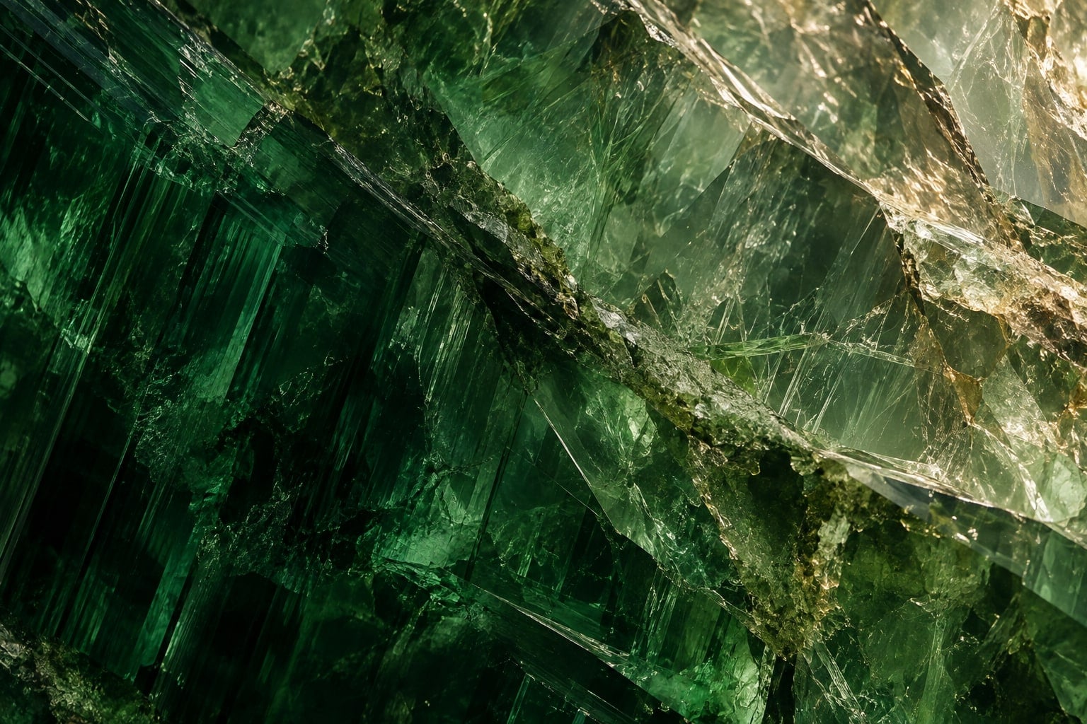 The unrepeatable natural structure of a mineral